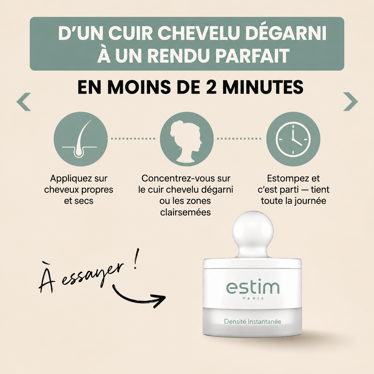 Correcteur Cuir Chevelu  Estim Paris